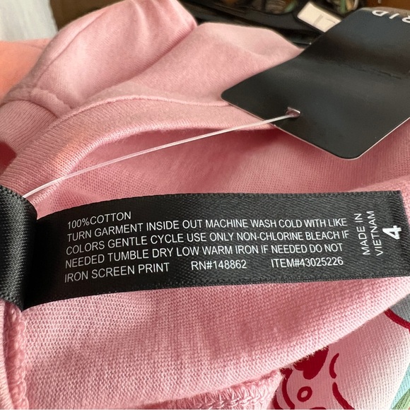 Torrid Size 4(4X)(26) Crewneck Short Sleeve Relaxed Sleep T-Shirt Heart Graphic - Picture 8 of 8